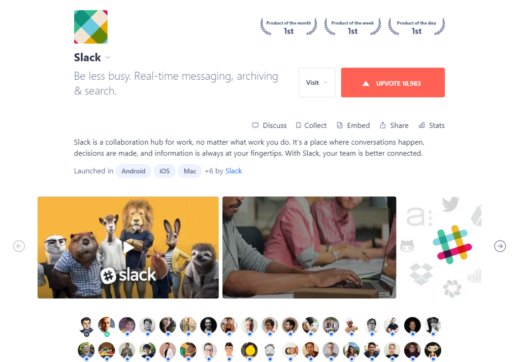 Slack-Product-Launch